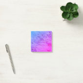Waterrimpels Zacht roze Aqua Lowly Abstract Post-it® Notes (Kantoor)