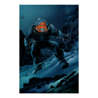 Waterroboter Perfect Poster
