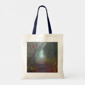 Waterrock Knob op de Blue Ridge Parkway Tote Bag (Achterkant)