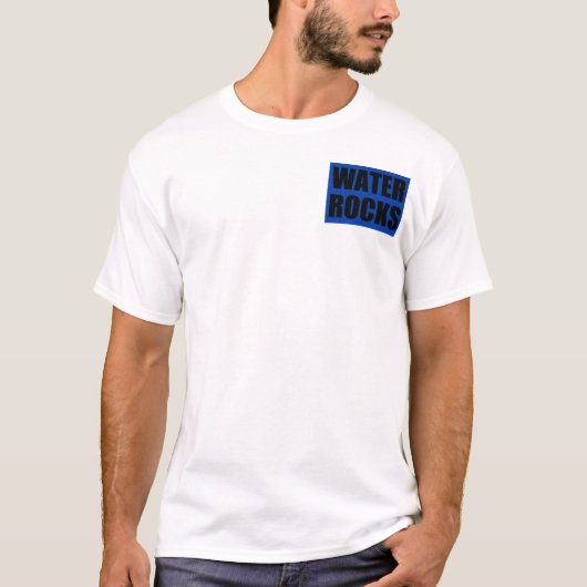 Waterrotsen T-shirt (Voorkant)