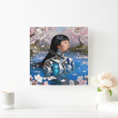 "Water's Digital Dream" – Een digitaal portret     Vierkante Klok (Huis)