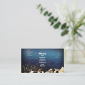 Waters Edge, sjabloon voor visitekaartjes (Staand voorkant)