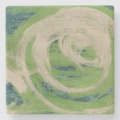 Water's Edge Stenen Onderzetter (Voorkant)