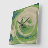 Water's Edge Vierkante Klok (Hoek)