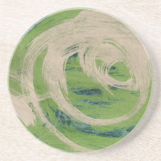 Water's Edge Zandsteen Onderzetter (Voorkant)