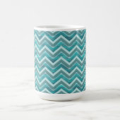 Waters Glitter Chevron Pattern Koffiemok (Center)