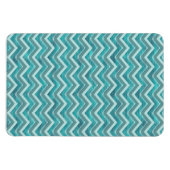 Waters Glitter Chevron Pattern Magneet (Horizontaal)