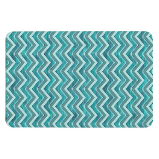 Waters Glitter Chevron Pattern Magneet (Horizontaal)