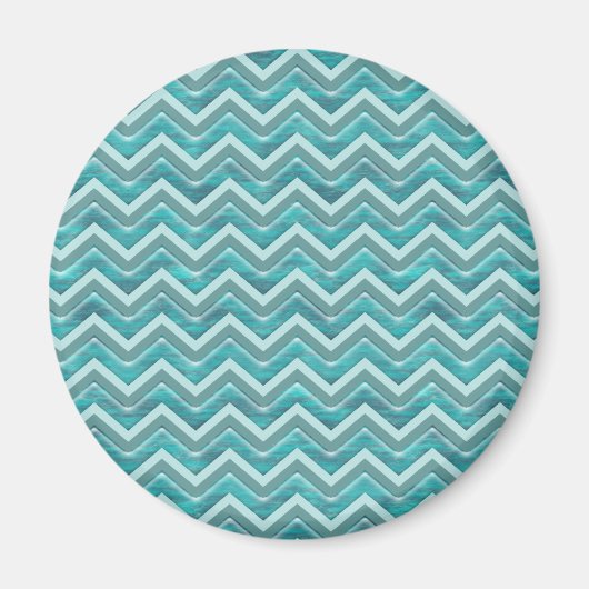 Waters Glitter Chevron Pattern Magneet (Voorkant)