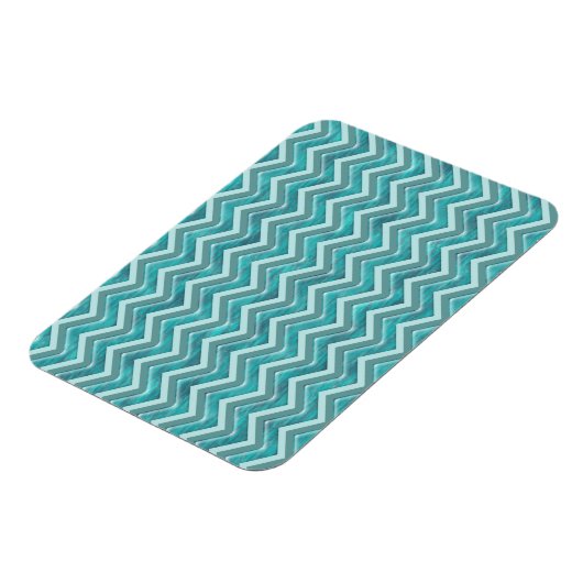 Waters Glitter Chevron Pattern Magneet (Linkerzijde)