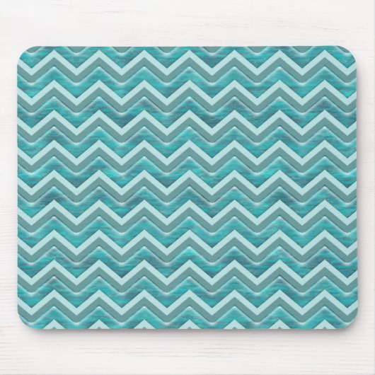 Waters Glitter Chevron Pattern Muismat (Voorkant)