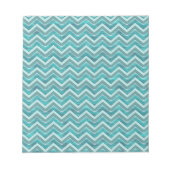 Waters Glitter Chevron Pattern Notitieblok (Voorkant)