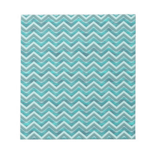 Waters Glitter Chevron Pattern Notitieblok