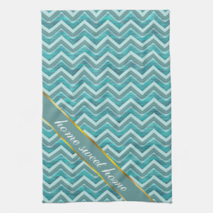 Waters Glitter Chevron Pattern Theedoek