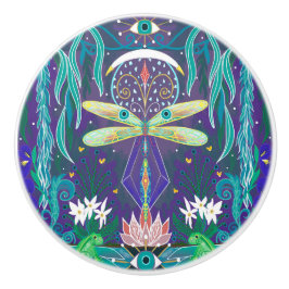 Waters of Fortune Keramische Knobbel Knop