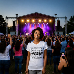 Waters of His Peace Onrustige Hartenvrij T-shirt