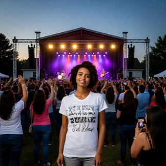 Waters of His Peace Onrustige Hartenvrij T-shirt