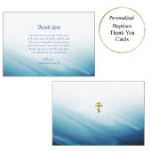 Waters van Eeuwig Leven Orthodox Christelijk Doops Bedankkaart