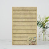 Waterscan en tuinkleding- 5- Lijnwerk Briefpapier (Staand voorkant)