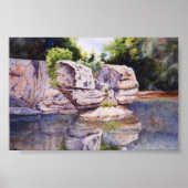 Waterscape Mini-Poster Poster (Voorkant)