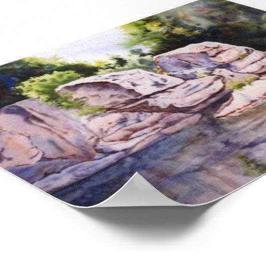 Waterscape Mini-Poster Poster (Hoek)