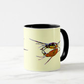 Waterschaar en schaduw mok (Voorkant rechts)