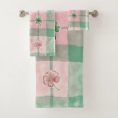 Waterschaarsteegpatroon Handdoekenset Bad Handdoek (Insitu)