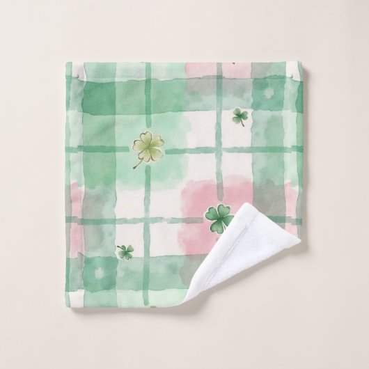 Waterschaarsteegpatroon Handdoekenset Bad Handdoek (Wasdoekje)