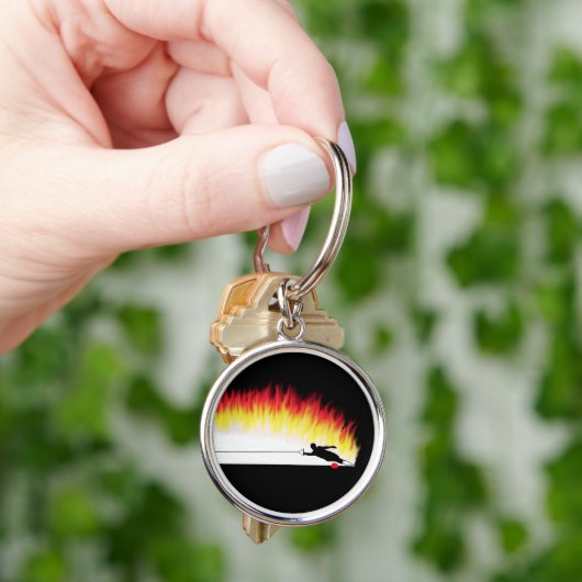 Waterschaier met Sleutelhanger van ontvlammen (Hand)