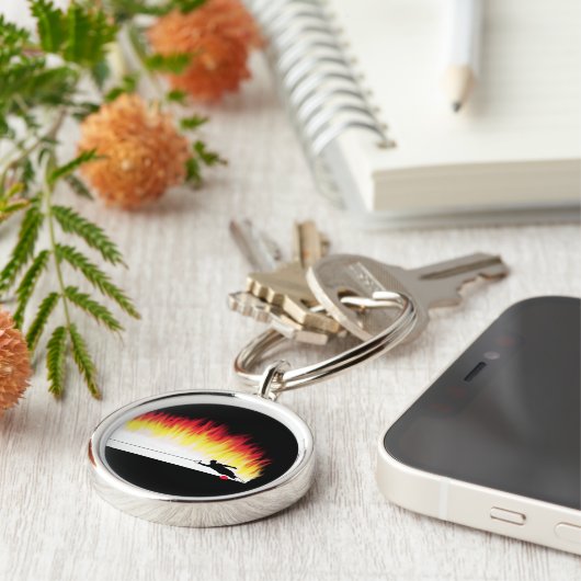 Waterschaier met Sleutelhanger van ontvlammen (Zijkant)
