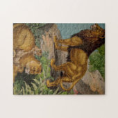 waterschets Lions Jigzaag Puzzle Legpuzzel (Horizontaal)