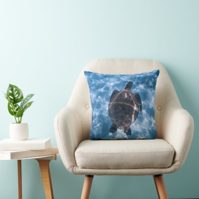 Waterschildpad Kussen (Stoel)