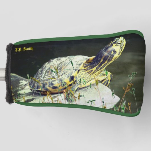 Waterschildpad Trendy Golf Head Hoesje Golfheadcover (Voorkant)