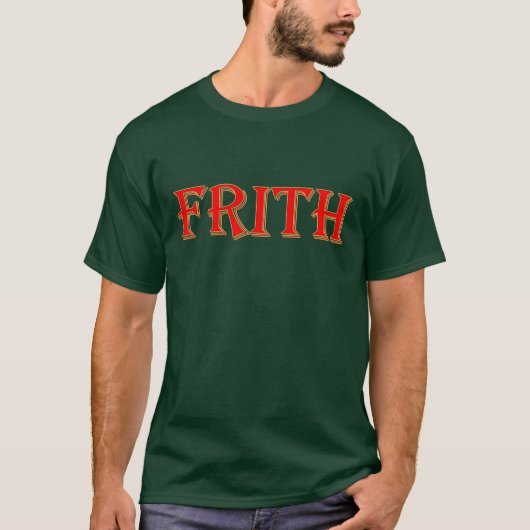 Waterschip beneden God FRITH T-shirt (Voorkant)