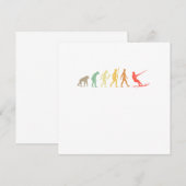  waterschokgolf Gift Kaart (Voorkant / Achterkant)