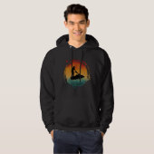 WATERSCOOTER RETRO VINTAGE SKIËN HOODIE (Voorkant volledig)