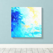 Waterserie 2 canvas afdruk (Insitu (Houten vloer))