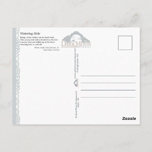 Watersgat - briefkaart (Achterkant)