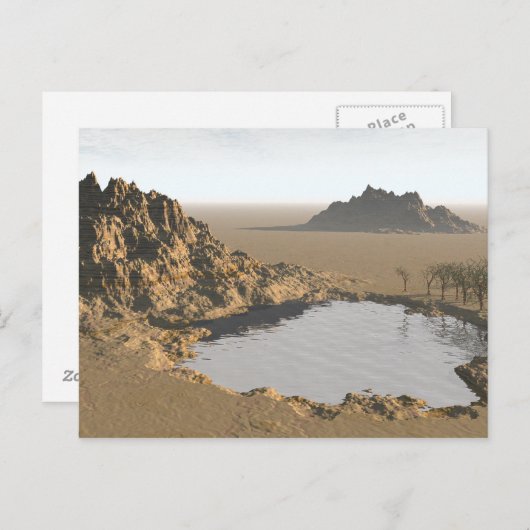 Watersgat Briefkaart (Voorkant / Achterkant)