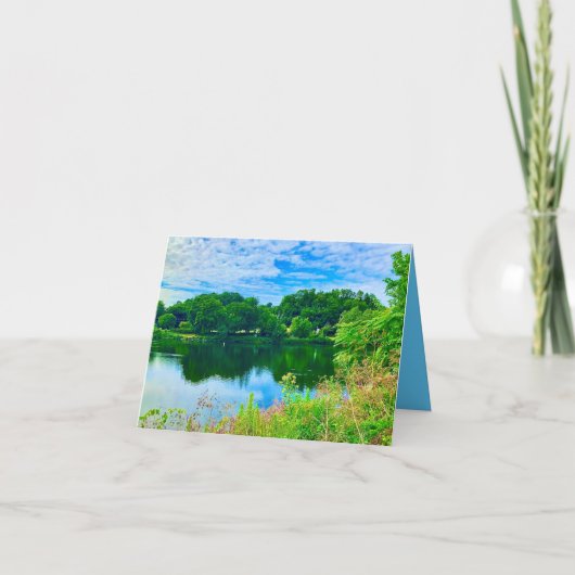 Waterside Green Card Kaart (Voorkant)