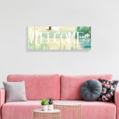 Waterside Lodge Canvas Afdruk (Insitu (Woonkamer))