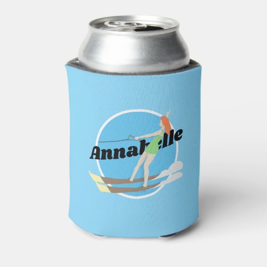 Waterski,  blikjeskoeler (Blikje Achterkant)