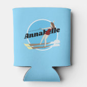 Waterski,  blikjeskoeler (Achterkant)