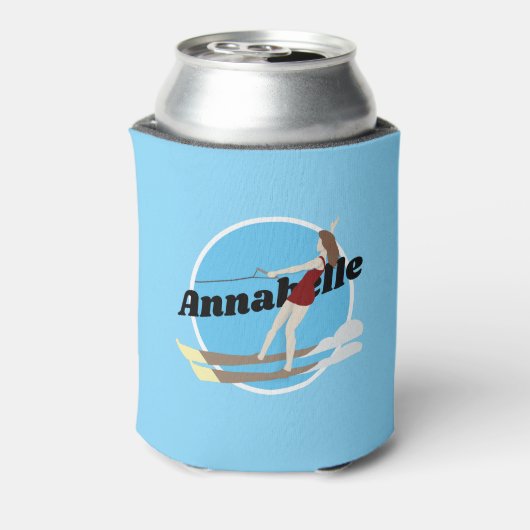 Waterski, blikjeskoeler (Blikje Achterkant)