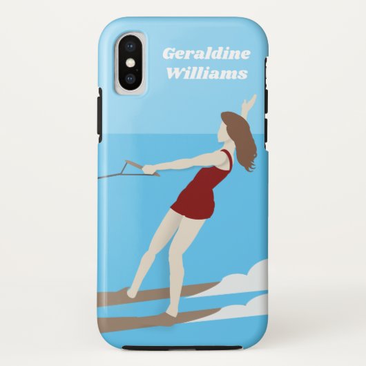 Waterski,  Case-Mate iPhone case (Achterkant)
