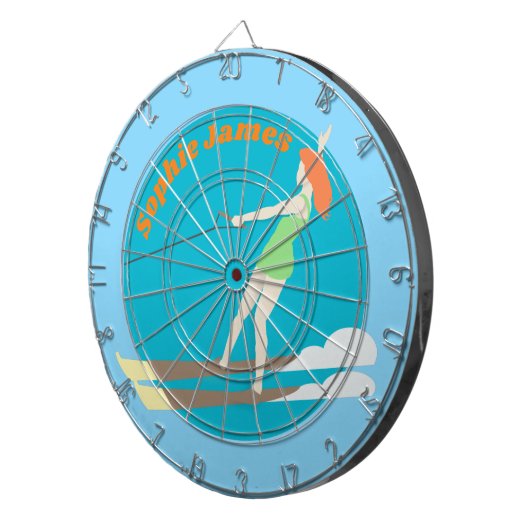 Waterski,  dartbord (Voorkant Rechts)