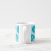 Waterski,  espresso kop (Achterkant)