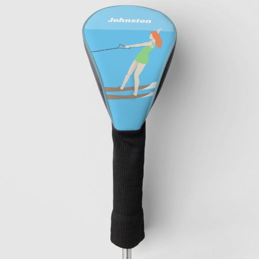 Waterski, golfheadcover (Voorkant)