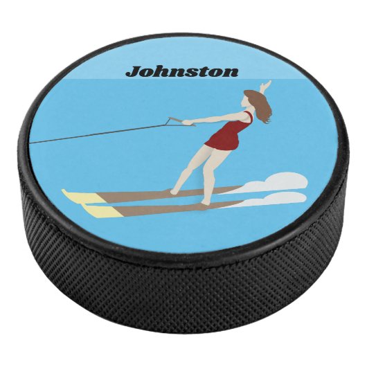 Waterski, hockey puck (3/4)