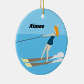 Waterski, keramisch ornament (Rechts)